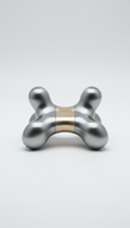 Ergonomic Brushed Metal Massage Tool