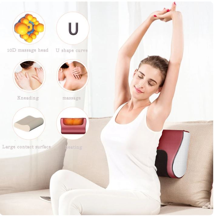 Multi-Zone Massage Pillow