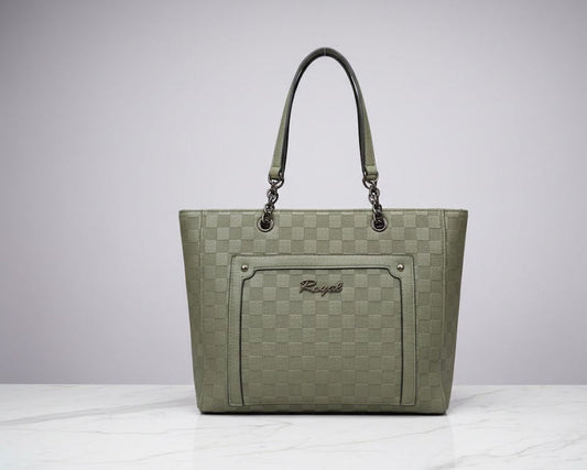 Ridged Textured Shoulder Bag