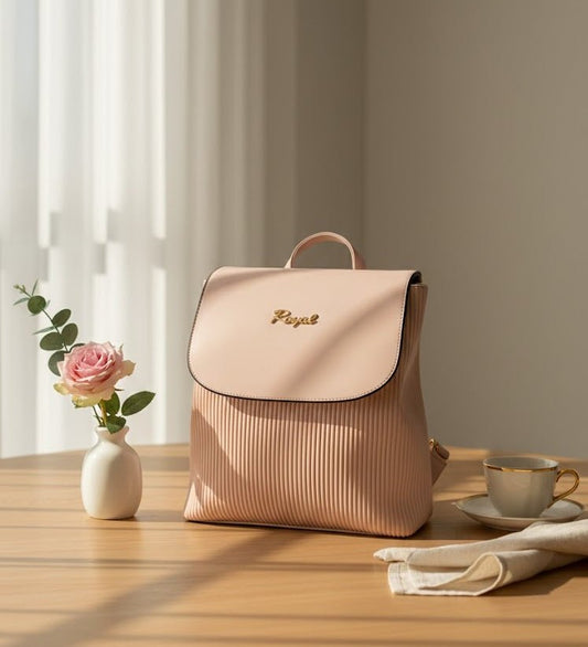 Royal Pleated Backpack