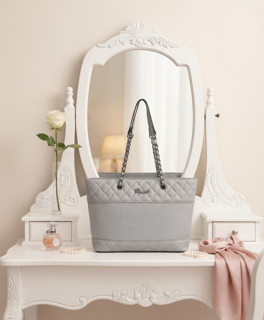 Royal Stripe Tote Bag