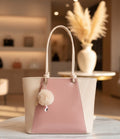 Two-Tone Elegant Tote Bag